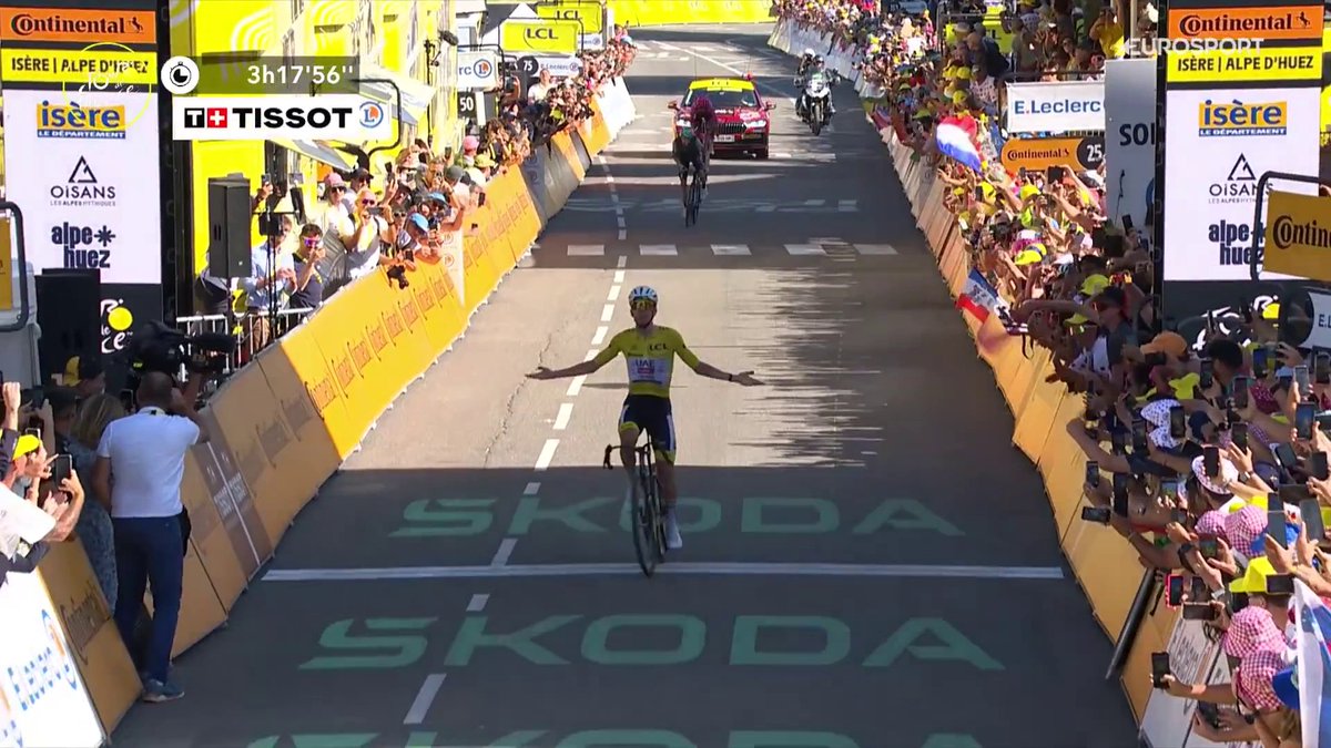 Usiądź i po prostu delektuj się tym, co zrobił Tadej Pogaczar 🌟 #HomeOfCycling #TDF2026