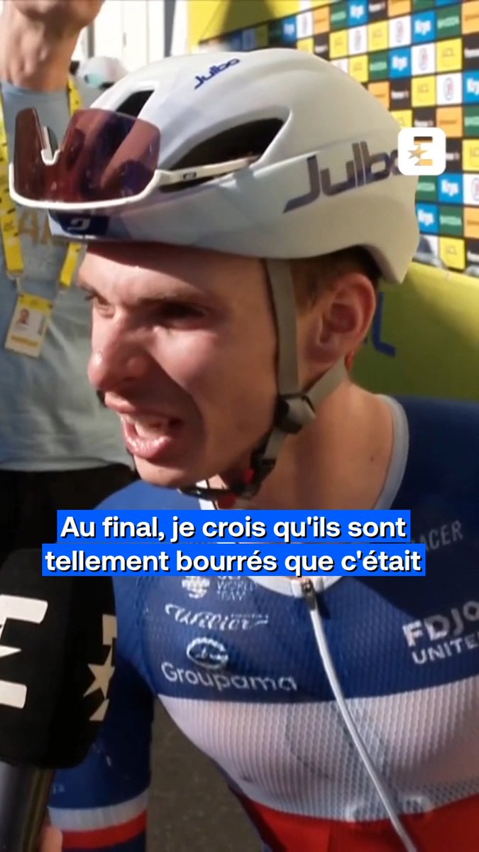 La folie de l'Alpe d'Huez vue par le champion de France Romain Grégoire 😅 #TDF2026 #LesRP