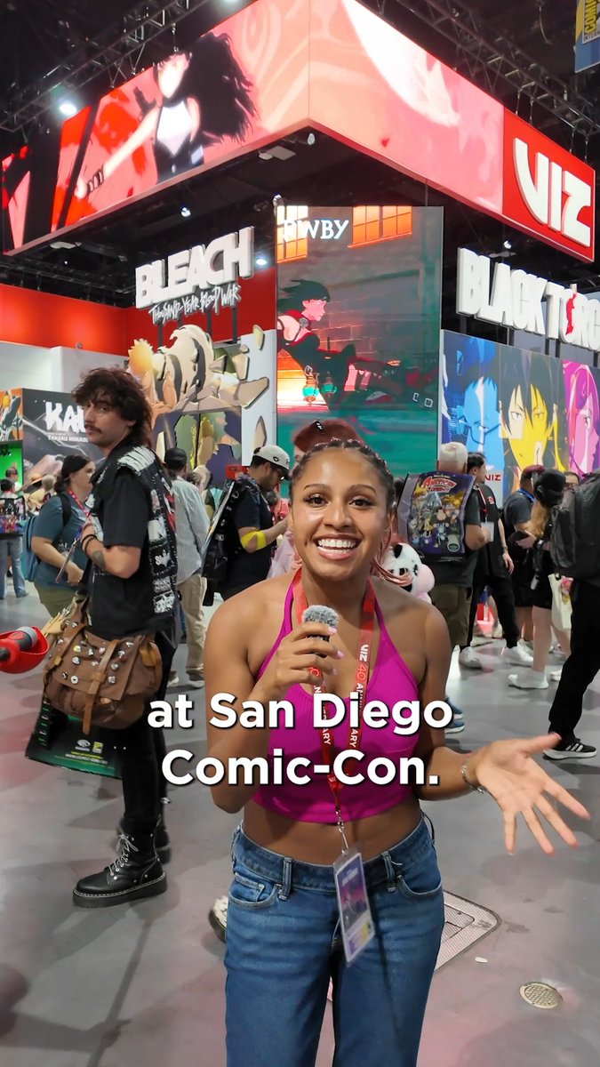 Take a lap around VIZ Booth #2813 with Toastymarshmallow! ✨ What's the first thing you'd stop to check out?