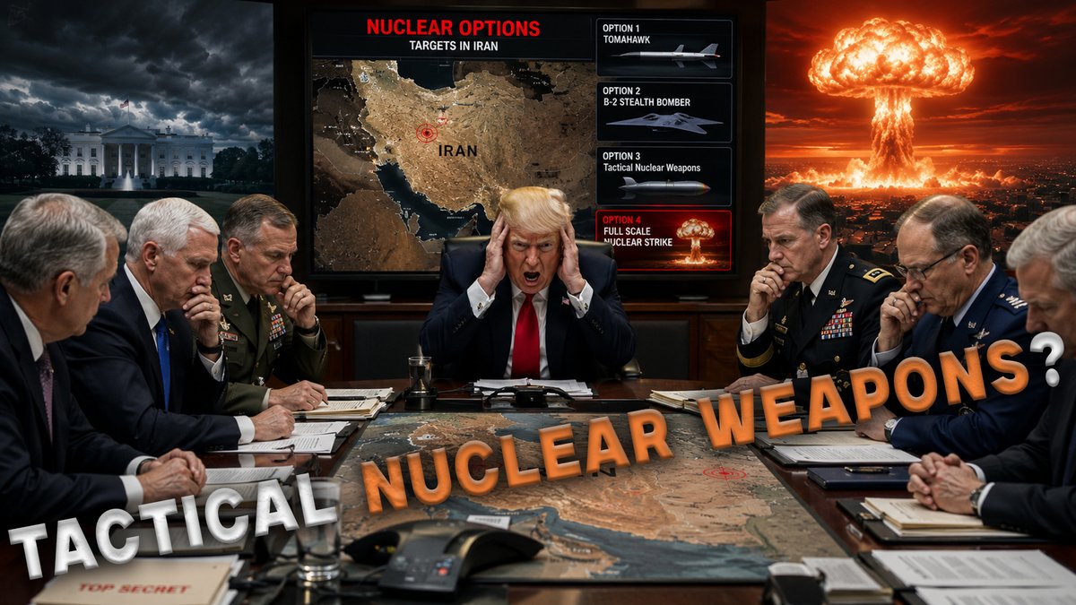 🚨BREAKING UPDATE: Leaked Reports From The White House Say Trump's MELTING DOWN Behind The Scenes, Wanting An End To The Iran War As He Runs Out Of Options! PLUS, In Major Escalation, Trump & The Pentagon Looking To Using Tactical Nuclear Weapons On Iran: "They Want To Set The Precedent To Use To Nuclear Weapons, And Then When We Start Using Nuclear Weapons, Why Can't Russia Use Them?! As You See, The Escalation Just Continues, But Somehow Trump's Been Sold The Idea That This Will End The War!" 🔴WATCH ALEX JONES LIVE NOW: