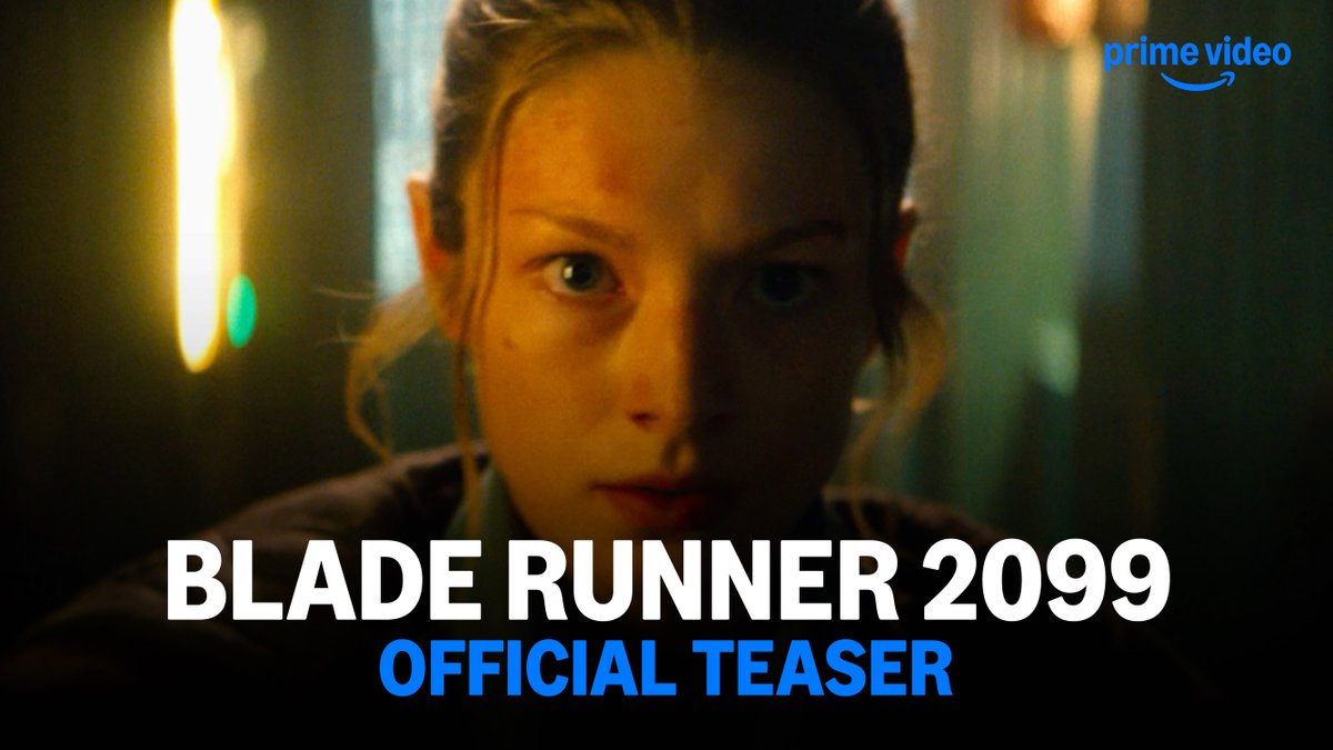 Welcome to a future we no longer control. Blade Runner 2099, new series, premieres November 25