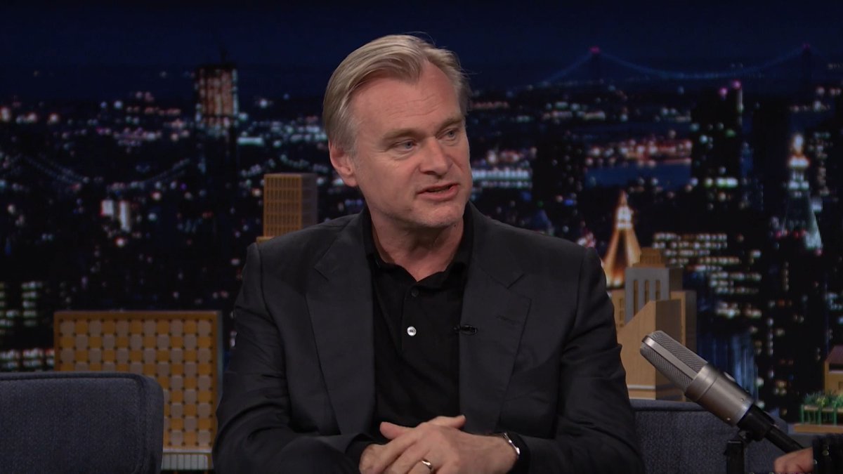 Christopher Nolan is “terrified” of directing a comedy 😭 #FallonTonight