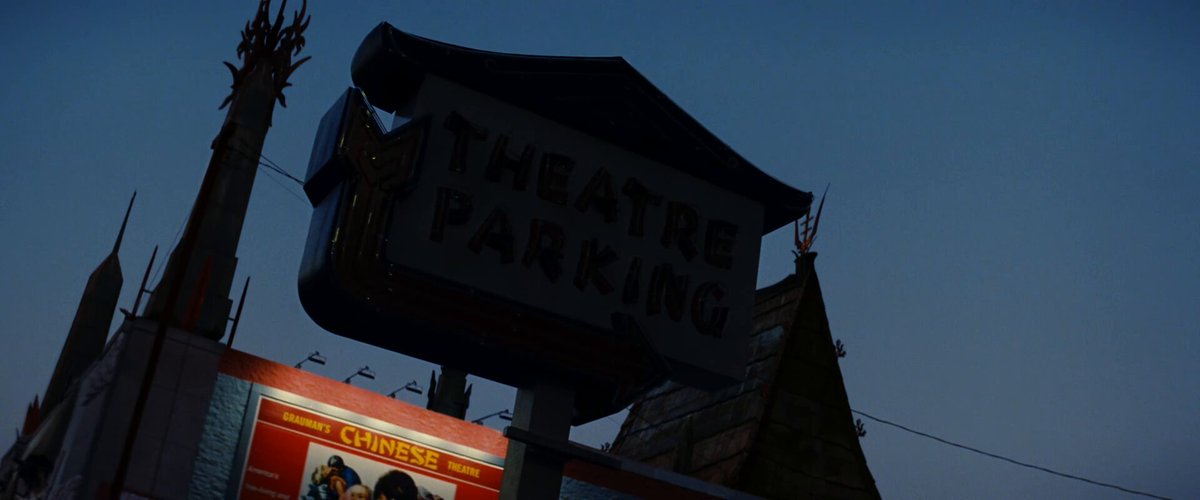 that feeling of going into a movie theater at dusk
