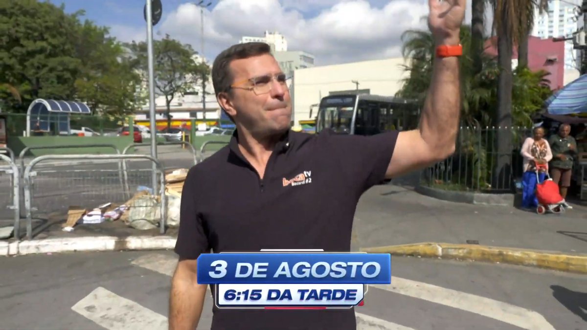 Nova chamada do SBT Cidades. O jornal comandado por Rodrigo Bocardi estreia no dia 3 de agosto, às 18h15, no SBT. #SBTCidades