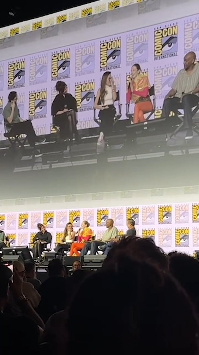 Hunter Schafer shares a tease of her #BladeRunner2099 character, Cora, at #SDCC.