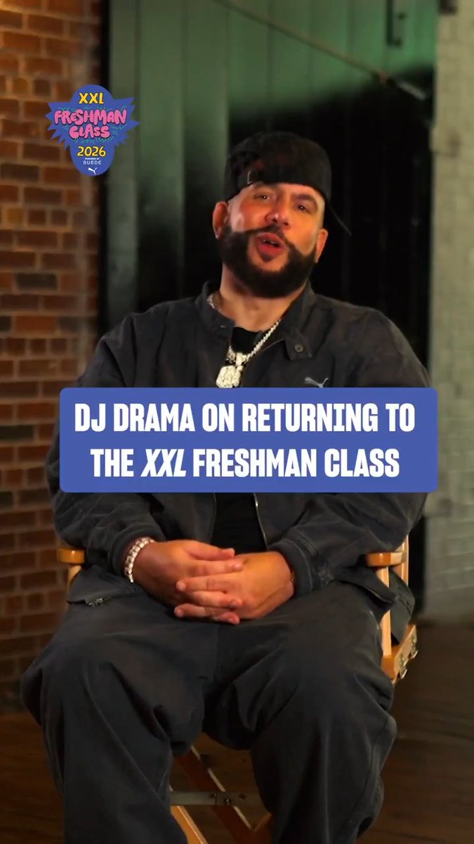 DJ Drama returns to the XXL Freshman Class cyphers 10 years after his run with the 2016 Class. ๐ฅ "So, I saw a trend going on this year on social media. A lot of people was talking about 2016, and posting throwbacks 10 years ago... I felt it was only right, if we talking 2016, why wouldnโt Mr. Thanksgiving DJ Drama be back for the XXL Freshman Class 2026?" Watch full video: โฌ๏ธ Powered by PUMA