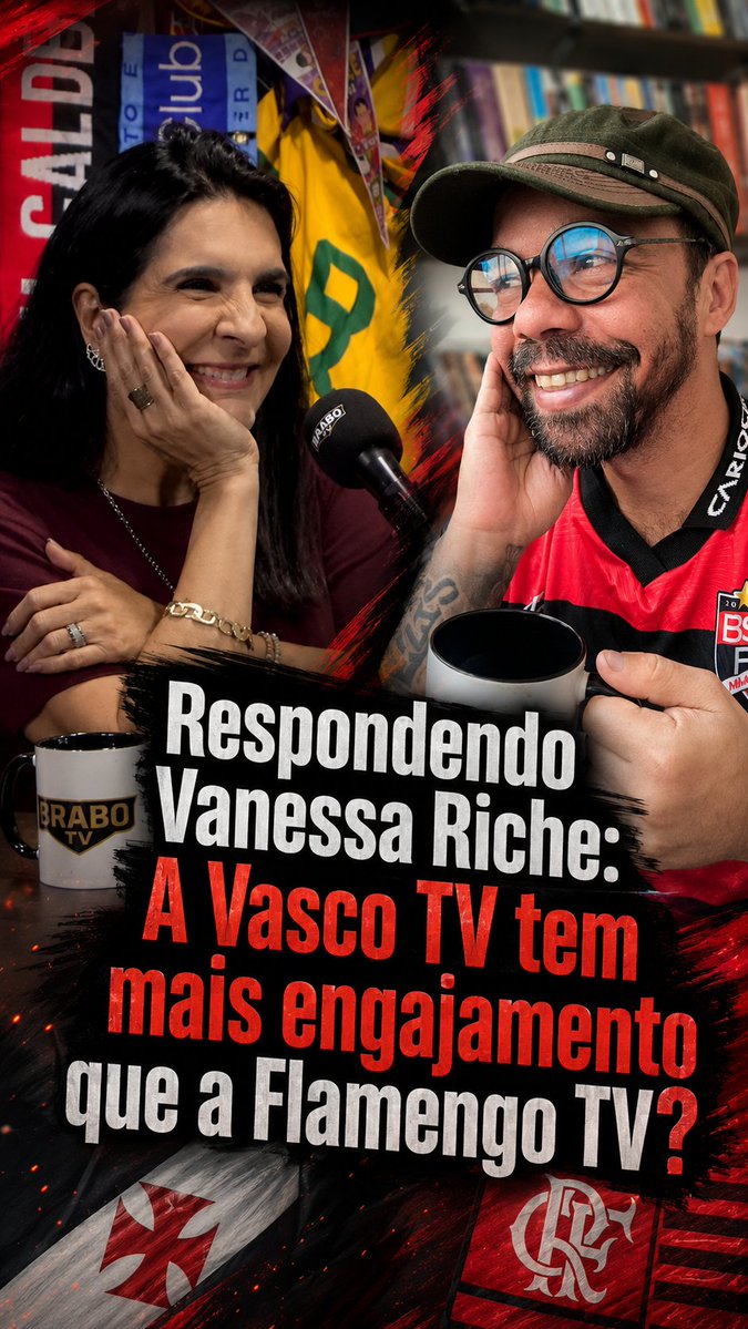 Respondendo Vanessa Riche: A Vasco TV tem mais engajamento que a #Flamengo TV?