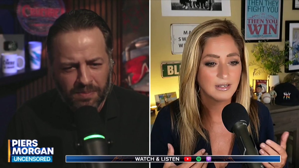 "If you're going to call a guy like Charlie Kirk 'King of the Incels', you don't even know what words mean!" Watch more of Andrew Wilson and Joanne Carducci debating Tate, Kirk and masculinity👇 📺 Piers Morgan | Andrew Wilson | Jo