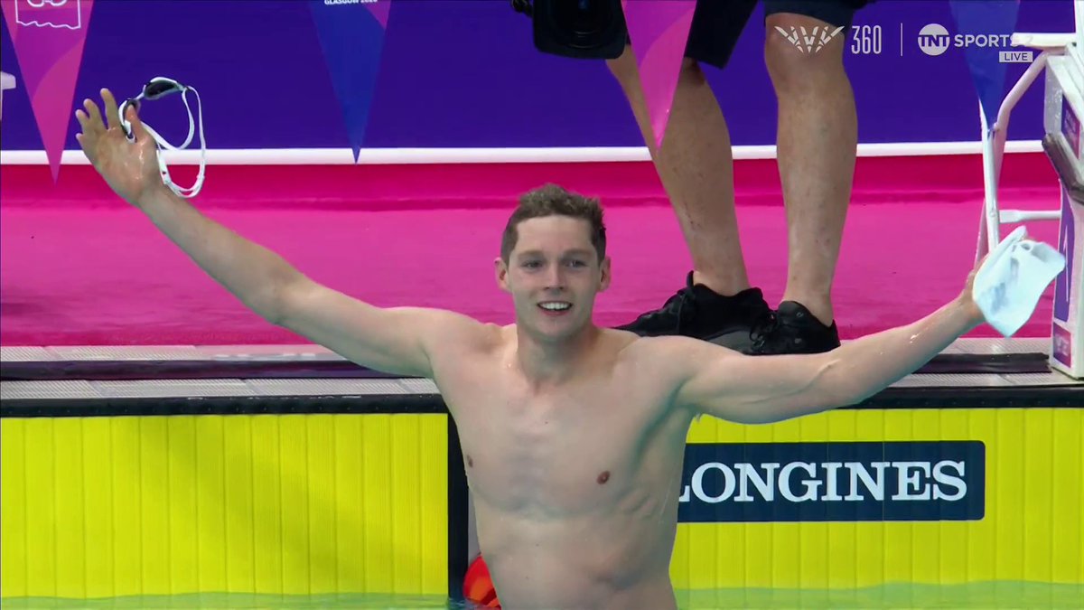 Duncan Scott bags Scotland's first gold of Glasgow 2026!🥇 It's a Games record for the King of Scotland 👑