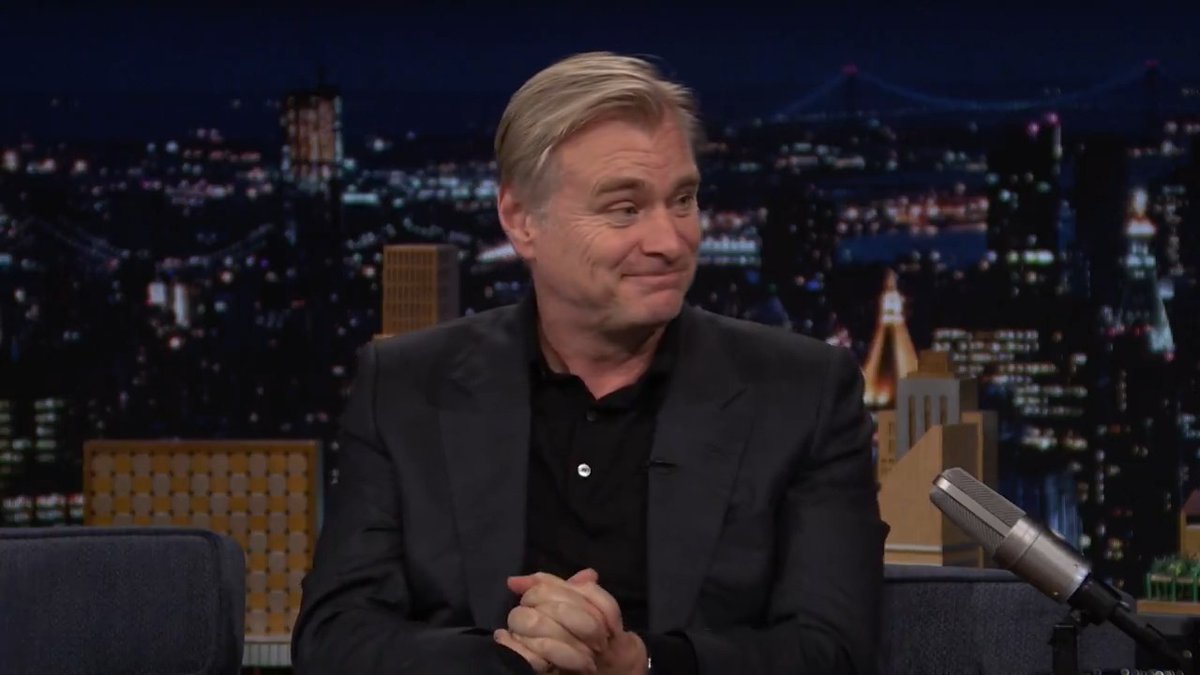 Christopher Nolan is a huge fan of Talladega Nights: The Ballad of Ricky Bobby! #FallonTonight
