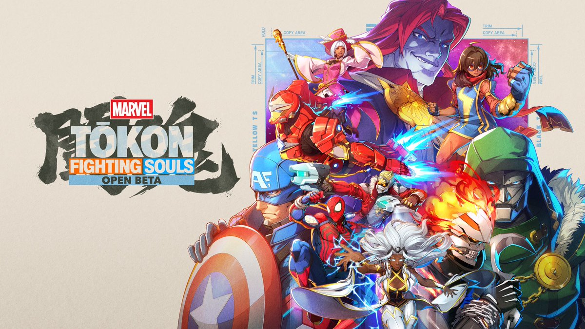 The fight is ON! 🤜💥🤛 Play the MARVEL Tōkon: Fighting Souls: Fighting Souls Open Beta now through July 26.