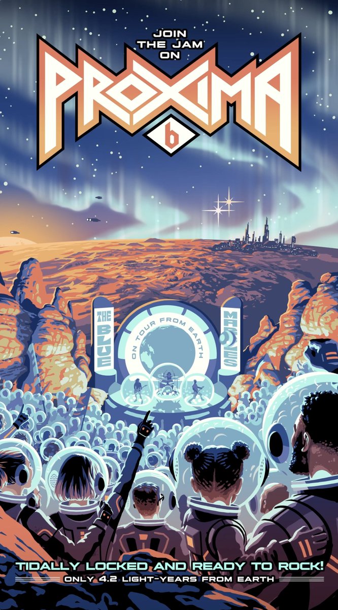 Join the jam on Proxima Centauri b, Earth’s closest-known exoplanet neighbor! Download the poster here: