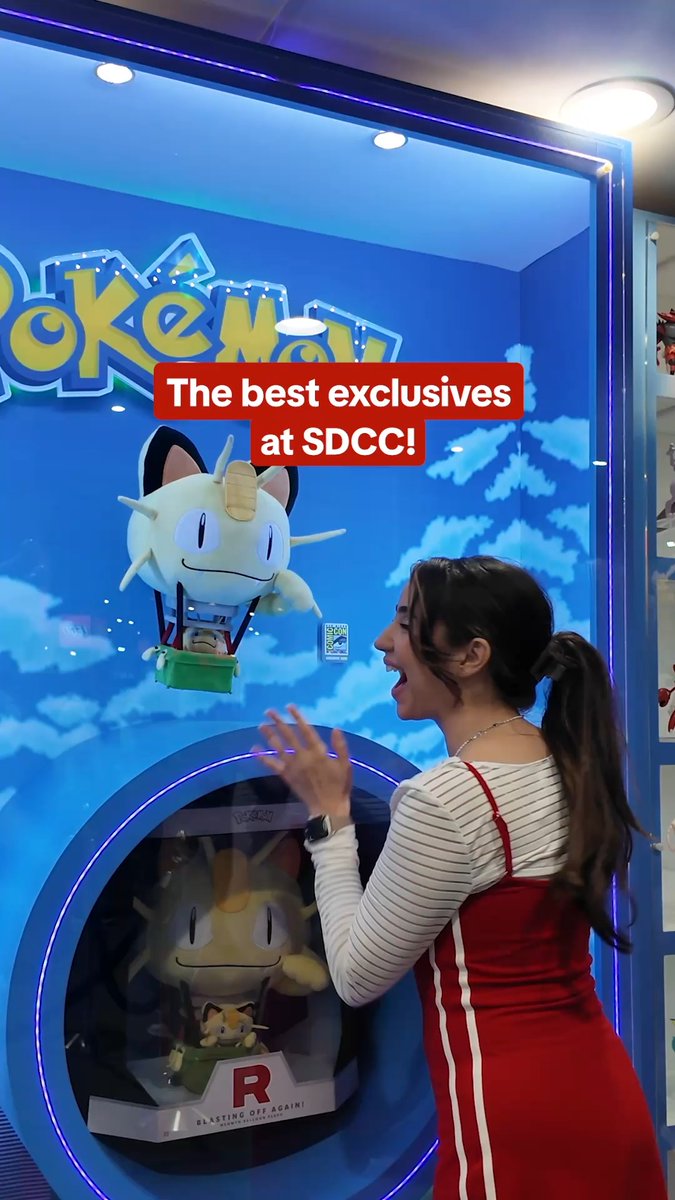 It’s Day 1 of Comic-Con, and we’ve already seen some cool plushes and figures that you can’t find anywhere else. Here’s a look at some of our favorites so far. #SDCC Presented by Lenovo Legion