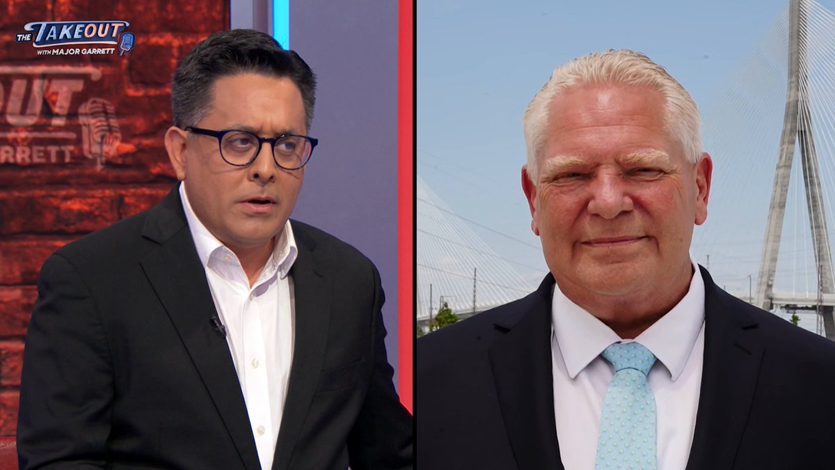 Ontario Premier Doug Ford responded to President Trump criticizing Canada over the opening of the Gordie Howe International Bridge on Truth Social, saying the project will create jobs on both sides of the border and that Trump is straining U.S.-Canada relations with tariffs. "We didn't start this trade war," Ford told CBS News' Ed O'Keefe. "President Trump decided to go after his close ally and friend."