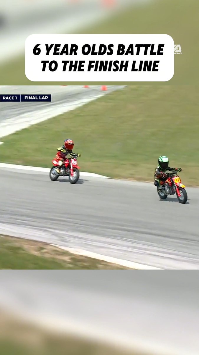 Six years old and already racing in conditions that would make most adults think twice. The future of the sport is in good hands. 🌧️🏁 #MissionMiniCup #MiniCup #Motorsports #Motorcycle #MotoAmerica
