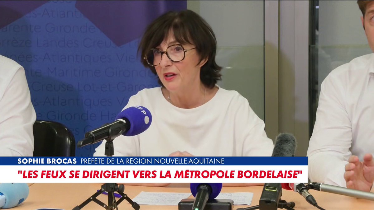 «Chacun doit se préparer à partir» : le point sur la situation par la préfète de la Nouvelle-Aquitaine, Sophie Brocas, dans #100PolitiqueEte Toute l'info est à retrouver sur