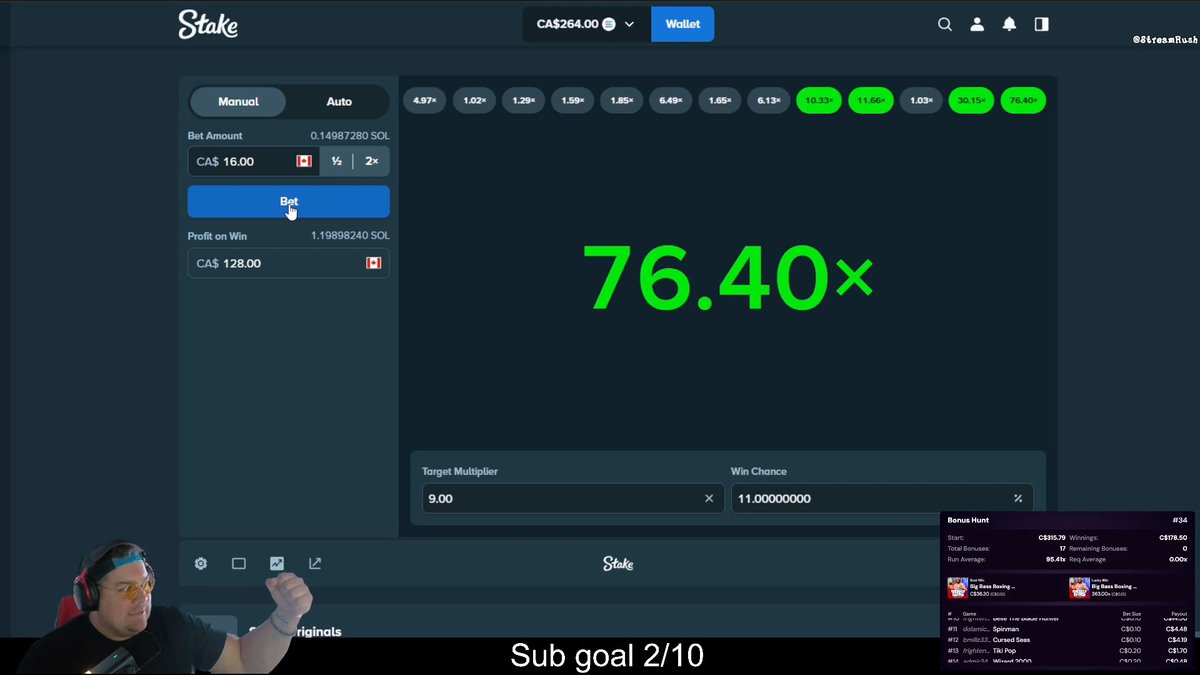 From $2 to $500 in 1 Minute... This Streamer MatBets Hit a CRAZY Limbo Run! 🤯