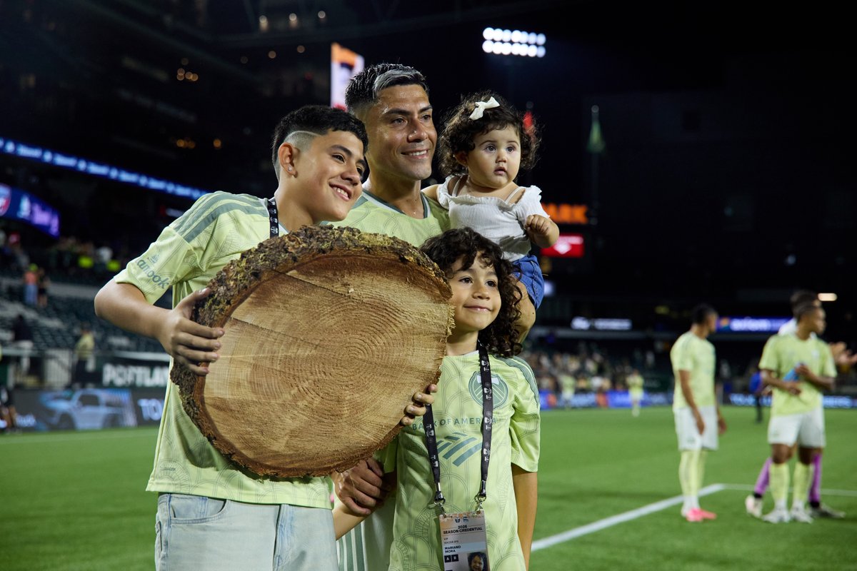 A Legacy in Green &amp; Gold. Tomorrow, we celebrate Felipe Mora's final match as a Portland Timber. Thank you, Pipe🌲💚