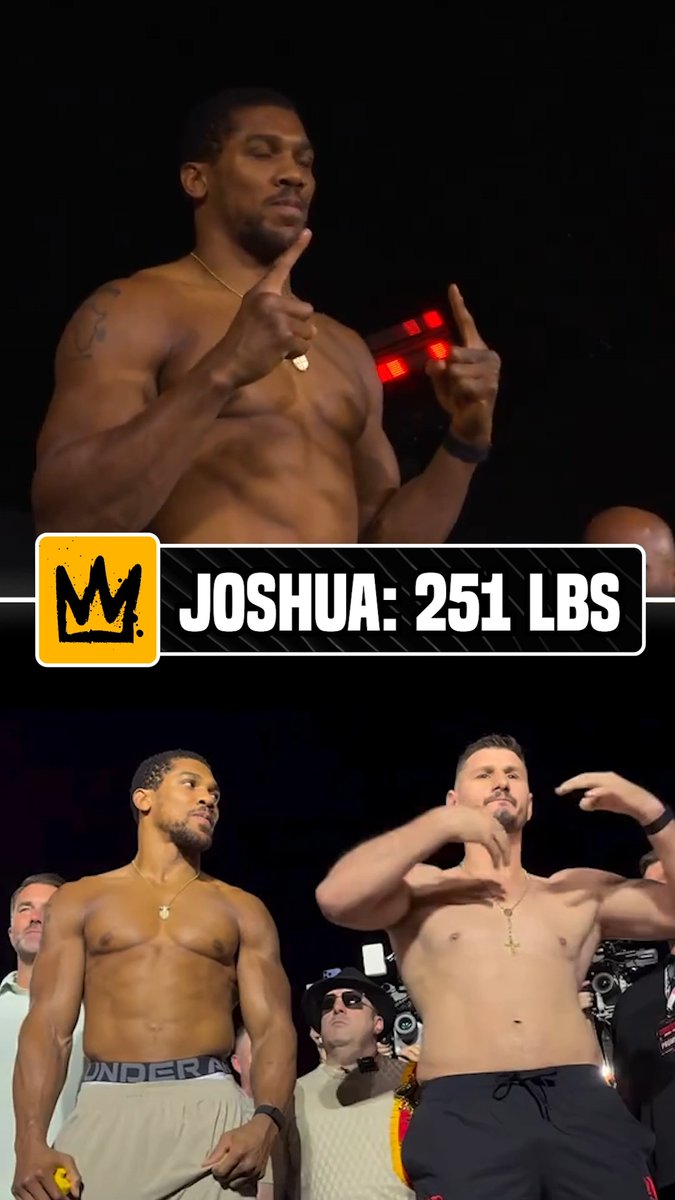 AJ IS BACK 💪 On Saturday, Anthony Joshua steps into the ring for the first time since beating Jake Paul and surviving a horrific automobile accident that took the life of his two close friends. #JoshuaPrenga (via @daznboxing)
