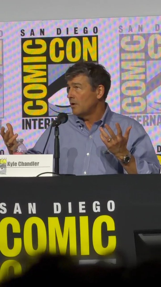 Kyle Chandler opens up about making his superhero debut in #Lanterns. #SDCC