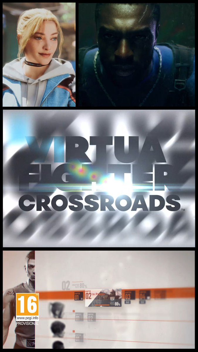 Every fighter has a story. Four journeys collide in VIRTUA FIGHTER CROSSROADS.