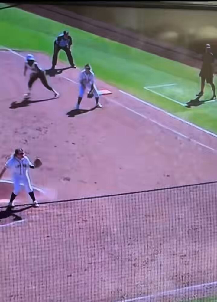 This happened in the Little League World Series in Softball, Nevada vs. Northern California. The last inning, Nevada is losing 2-1 and the bases are loaded and there is 2 outs. 2 strikes on the batter, 0-2 and she hits a ground ball to the shortstop. The shortstop fields the ball but falls on her rear and her throw to first base is wide. Two runs score and Nevada goes up 3-2. But wait….the umpire called runner’s interference. After discussing it with the other umpires, the call stands and that is the final out. Game over. Runner’s interference is not reviewable. That’s one rule right there that needs to change. The ball reaches the shortstop BEFORE the runner does. I do not see runner’s interference. I feel bad for those girls. Don’t think they should have lost that way. You make the call with your own eyes.
