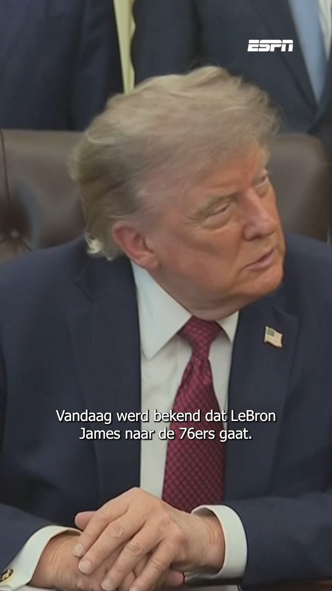 Donald Trump wordt gevraagd naar het GOAT-dilemma 🐐🏀 "Ik denk dat LeBron misschien een racist is"