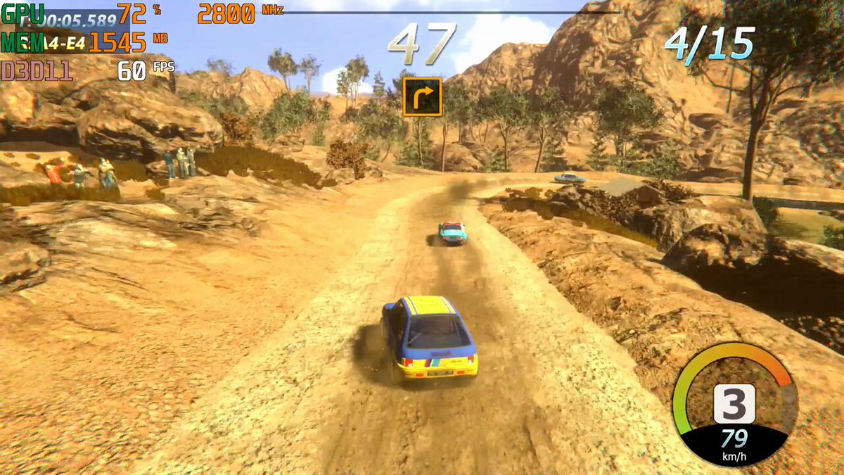 動画の中でプレイしているRally Arcade Classicsというレースゲーム。ゲーム内容も車の挙動もアーケードライクでサクッと楽しめます。ニンテンドースイッチなどのコンシューマー版も販売中。