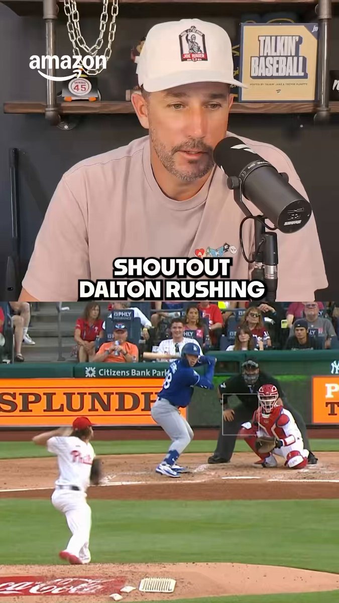 We are Team Dalton Rushing Presented by Amazon