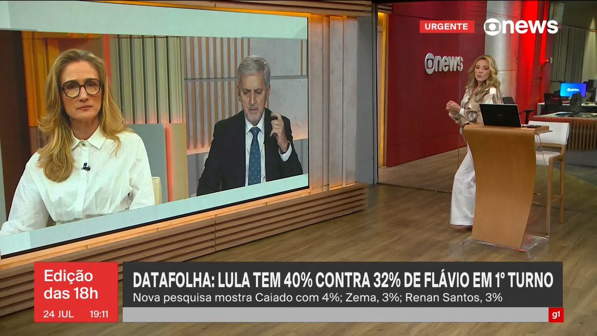 Nova pesquisa Datafolha mostra resiliência de eleitor de Flávio Bolsonaro, diz Ana Flor. ➡ Assista à #GloboNews: #Edição18