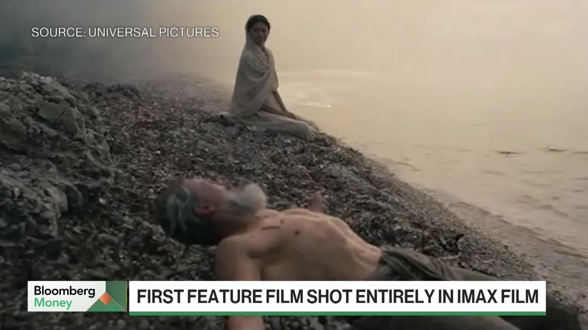 Bloomberg's Sarah Foster joins Scarlet Fu and tom keene on "Bloomberg Money," to discuss "The Odyssey," which is the first feature film shot entirely with Imax film cameras