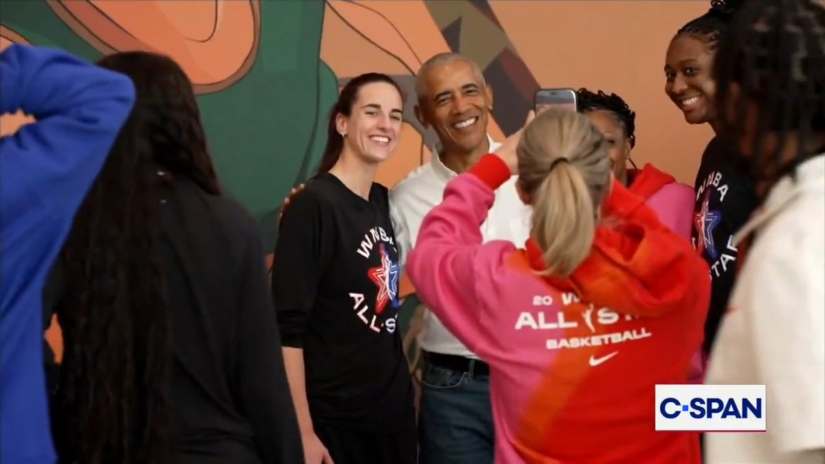 Former President Obama gives words of encouragement to Indiana Fever star Caitlin Clark: "Don't lose that joy. The game's like the game. And you're a hooper…you're always hooping. And you are on a nice little run right now."