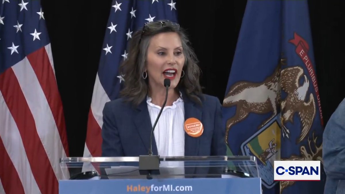 Gov. Whitmer endorses Haley Stevens (D-MI) for U.S. Senate: "She represents the very best of what it means to be a Michigander."