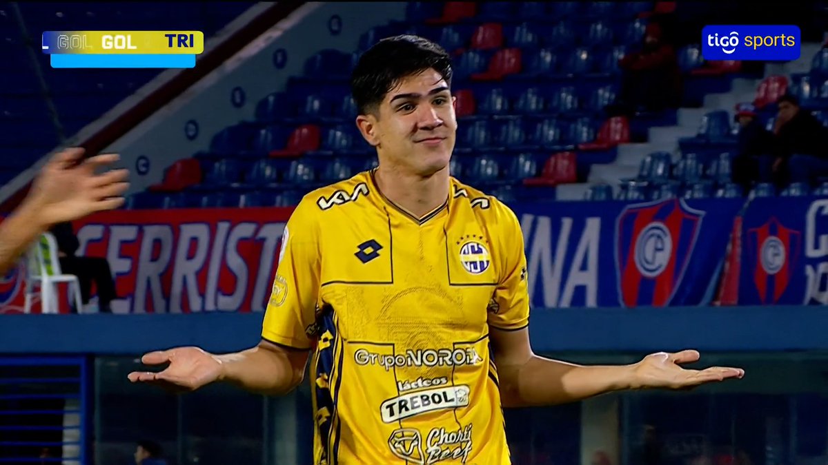 ⚽️ ¡LO DIO VUELTA! En su debut con la camiseta de Trinidense, Luis Abreu anotó el segundo ante Cerro Porteño. 📺Tigo Sports ▶️Viví el #ClausuraAPF2026 en