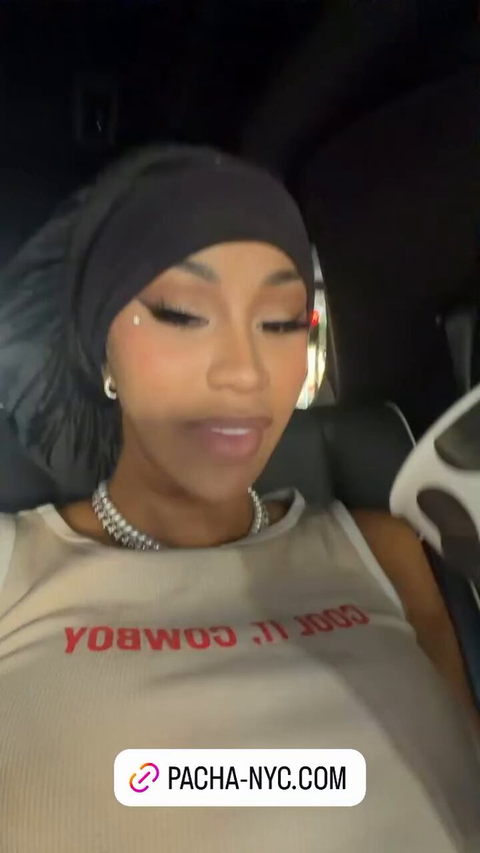 Cardi B says she’s done clubbing for the year after her hosting at Pacha NYC tomorrow. 😩