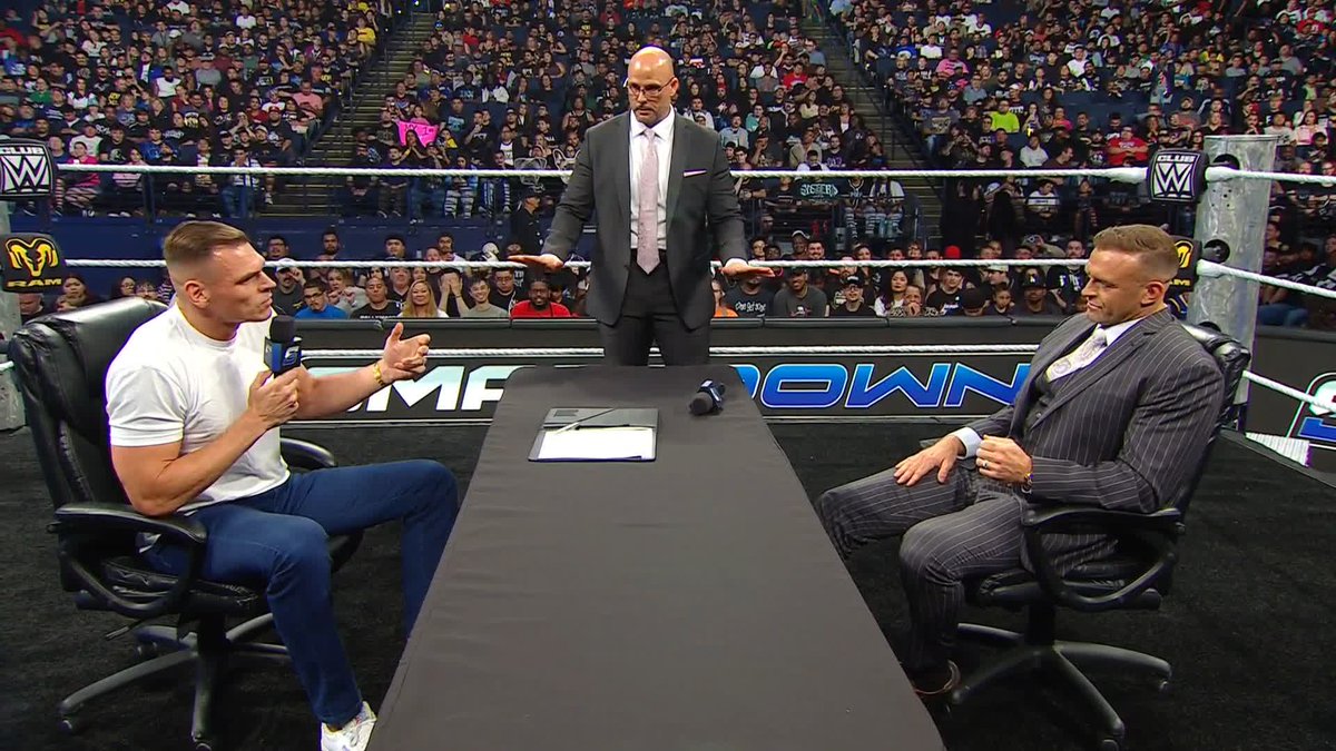"You are jealous of me." GUNTHER is just taunting Nick Aldis... 😡