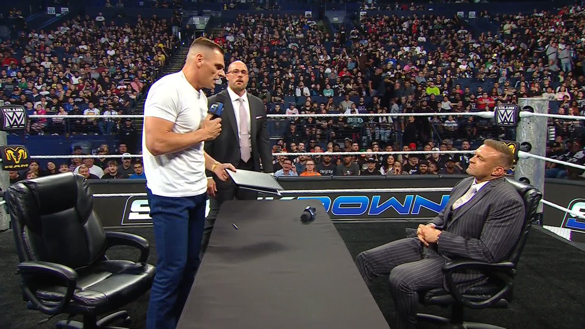 Goldberg. ✅ AJ Styles. ✅ John Cena. ✅ Is Nick Aldis the next name on GUNTHER's list?!