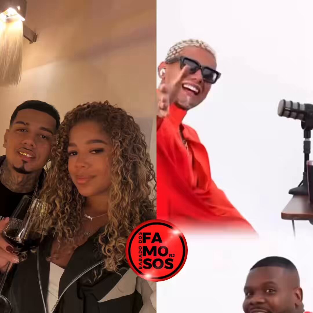 EITA! Dafúria diz que planeja ter filho com Vivi Noronha no final do ano e entrevistador dispara: “Você será um bom pai”.