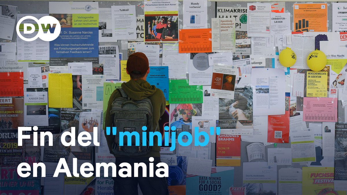 El Gobierno alemán quiere aumentar la carga fiscal de los miniempleos En Alemania, casi siete millones de personas tienen un minijob. Son empleos clave para estudiantes, jubilados o quienes buscan un ingreso extra. Solo se pueden ganar hasta 600 euros al mes y hasta ahora estaban exentos de impuestos, pero el Gobierno alemán quiere acabar con este modelo.