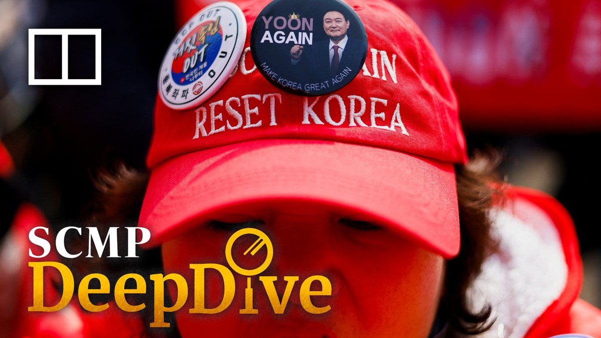 South Korea’s far-right alternative media ecosystem is pushing a narrative that sounds remarkably similar to US President Donald Trump’s “Make America Great Again” (Maga) movement. #southkorea #maga #politics #trump