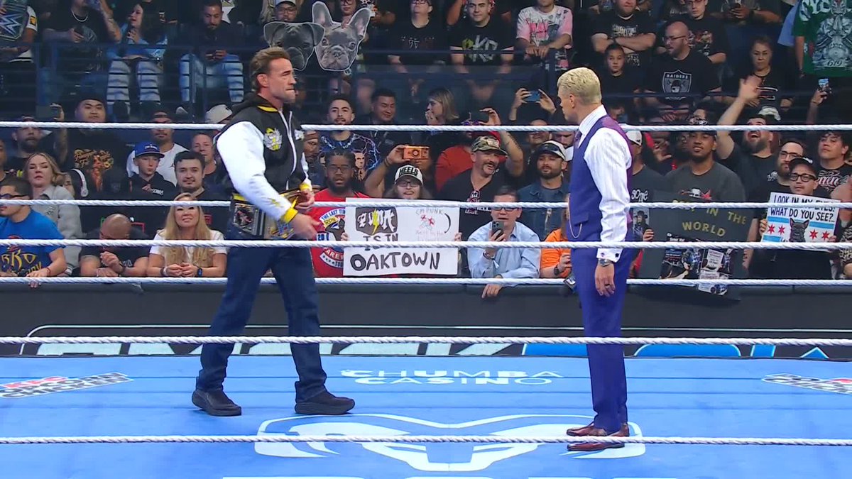 CODY RHODES GOT HIS RECEIPT ON CM PUNK 😬 #Smackdown