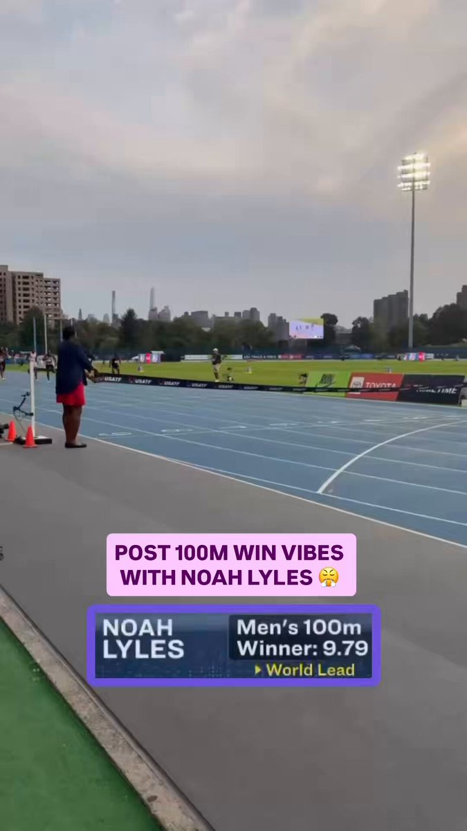 ANOTHER national title for Noah Lyles. 😮‍💨