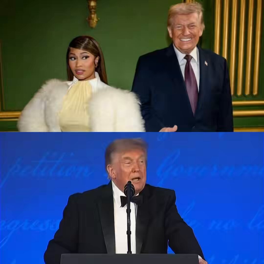 LMAO 🤣 President Trump just made a very funny joke about Nicki Minaj: “After hearing shots, many people yelled “get down, get down” which caused Nicki Minaj to start twerking WE LOVE YOU NICKI ❤️ 🤣