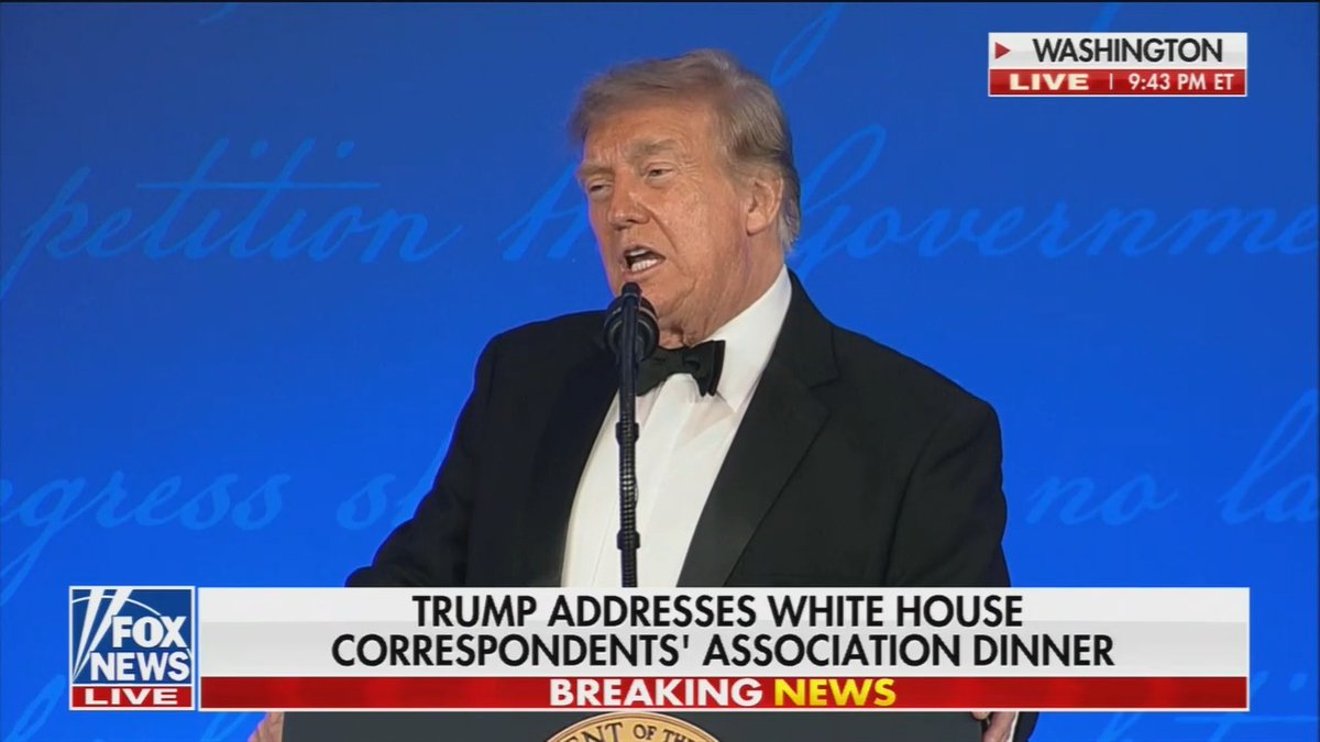Trump: Some of you are lucky the last dinner got cut short. I had something. I was gonna go after you. Your lives were put in danger for a different reason. But on the plus side, your careers were saved.