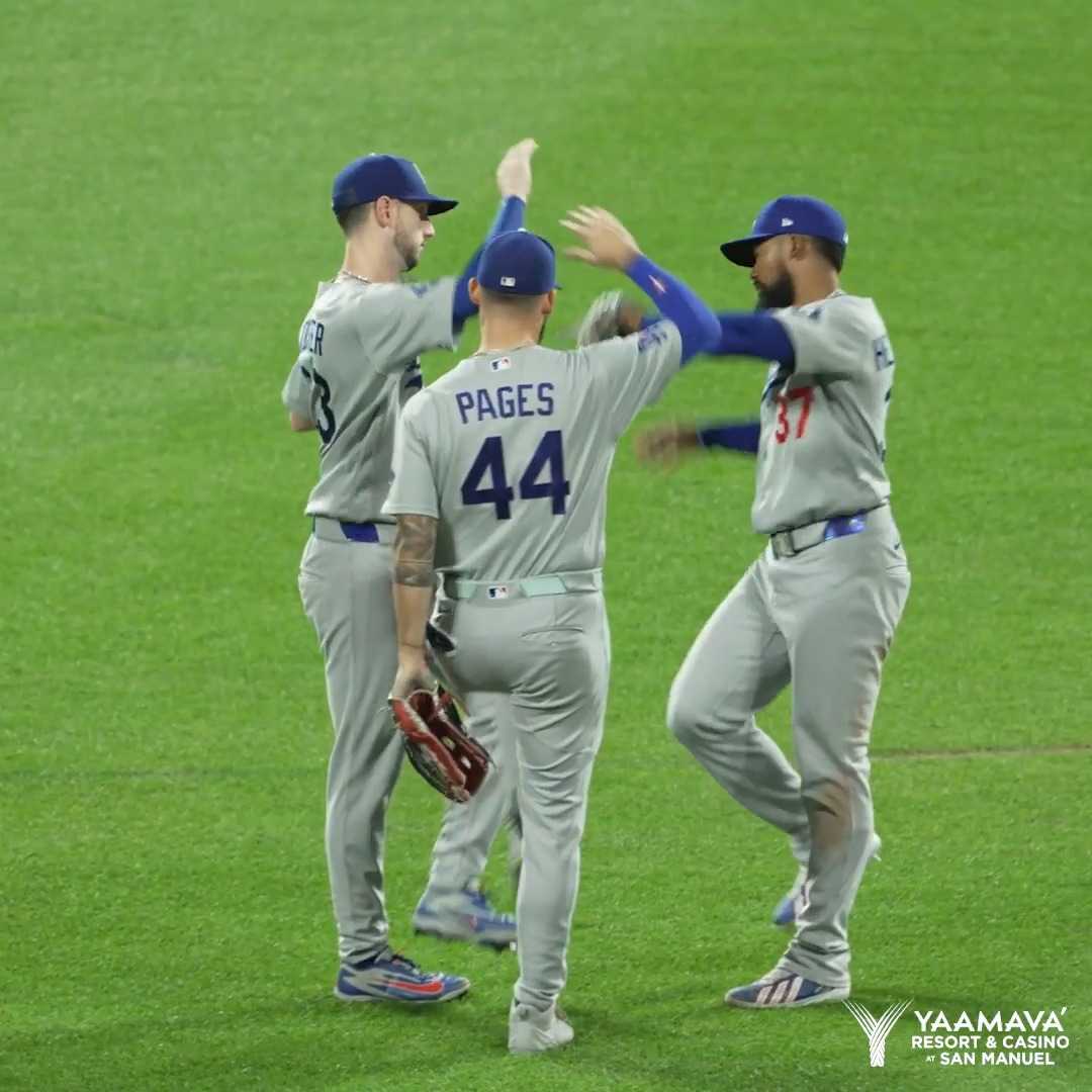 Victory formation! Dodgers x Yaamava' Resort & Casino