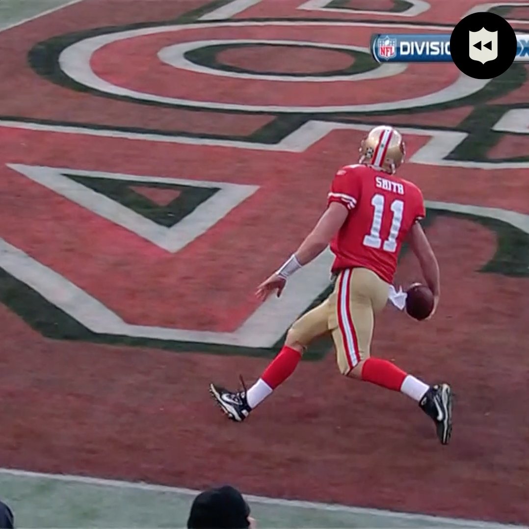 The amount of shit we all gave Alex Smith in his earlier career when all he needed was a suitable head coach and stable offensive coordinator. Doesn't get more underrated than this performance.