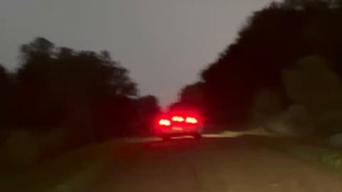 Zoomed in shot of vehicle getting sucked off the roadway by a #tornado in Minnesota today. MyRadar Weather Stephen Brucher #mnwx