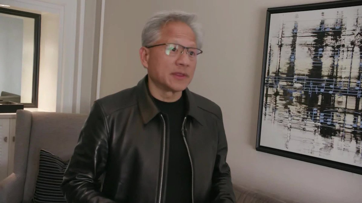 Nvidia President &amp; CEO Jensen Huang tells Bloomberg's Ed Ludlow “This is the golden ages for Korea" after teaming up with SK Group to build more than 2 gigawatts of AI data centers on the Korean Peninsula. Watch the full interview: