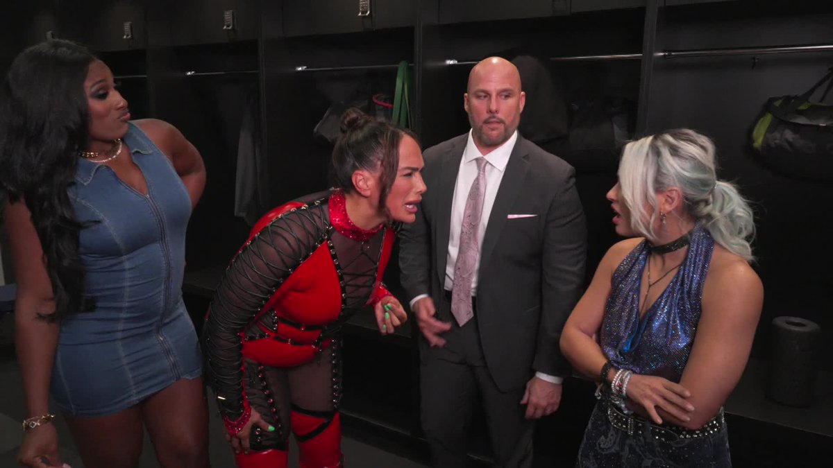 EXCLUSIVE: After complaining to Adam Pearce, Nia Jax learns that the final #SummerSlam Qualifying Match will be between GIULIA = ジュリア and Lash Legend.
