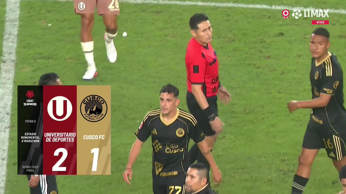 🔥TRIUNFO AGÓNICO DE LA U EN EL MONUMENTAL 🏟️ #Universitario 2-1 #Cusco 📺 Conoce cómo ver L1MAX en vivo 👉 #L1MAX #Liga1 #TorneoClausura2026
